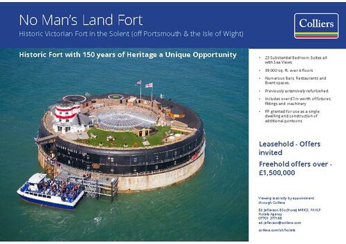 No Man's Land Fort Brochure